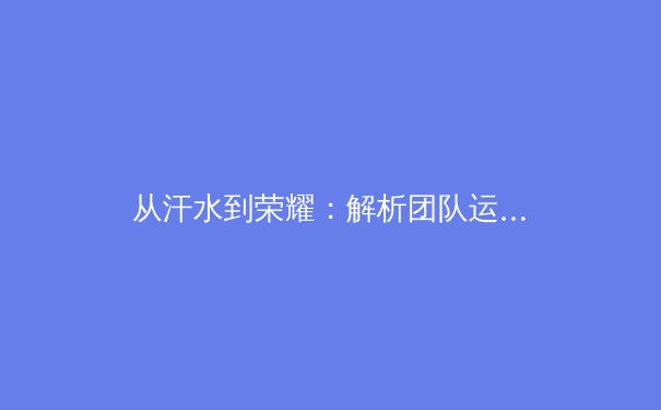 从汗水到荣耀：解析团队运动心理学如何塑造冠军心态 - 4
